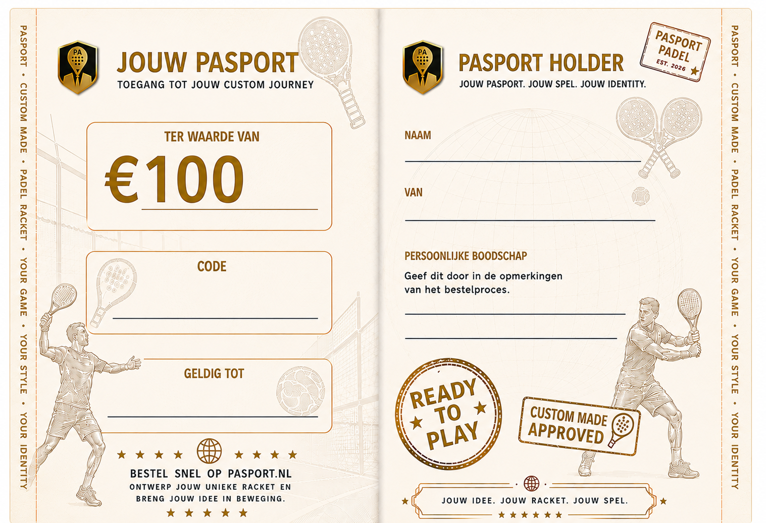 PA Sport cadeaubon