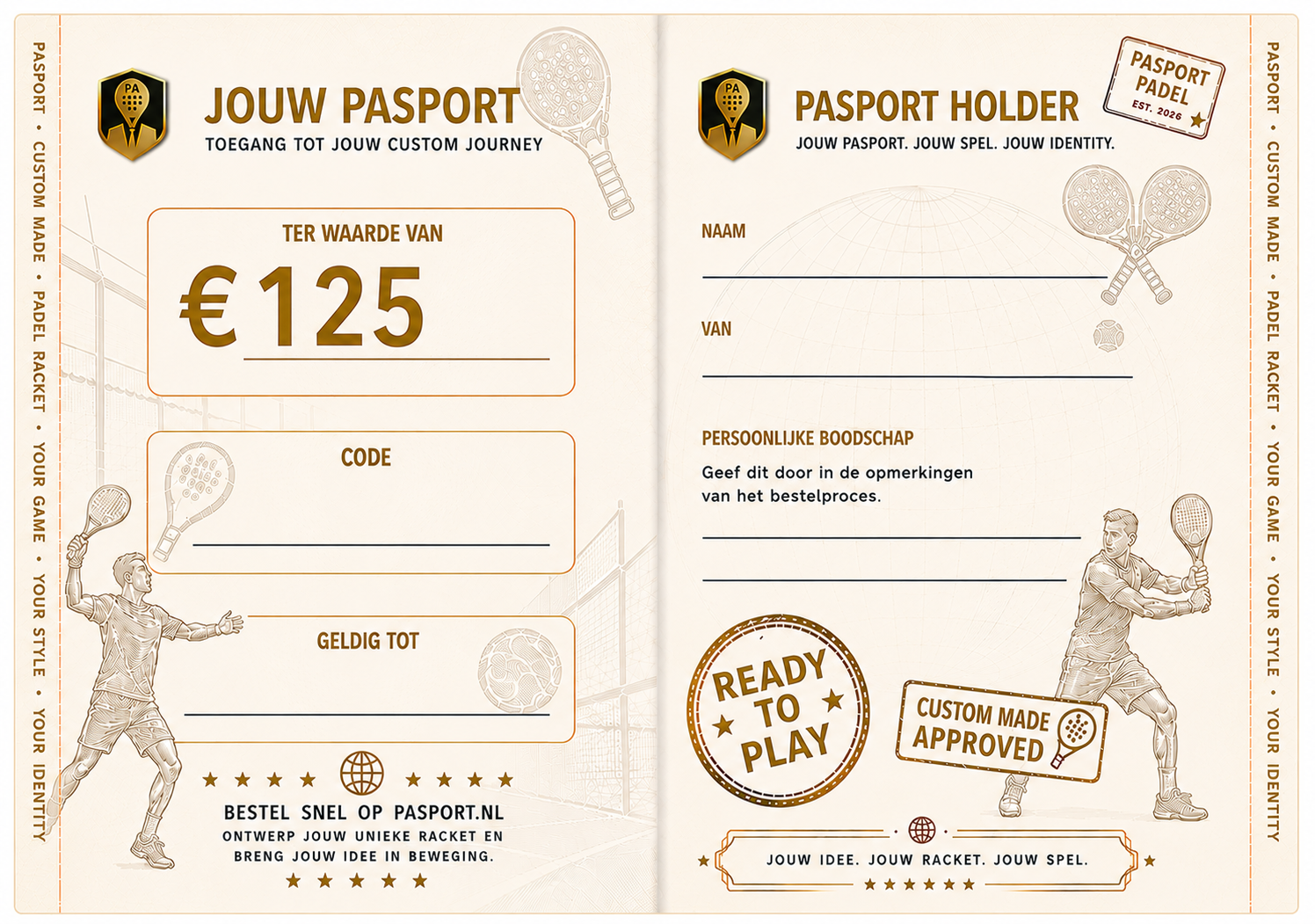 PA Sport cadeaubon