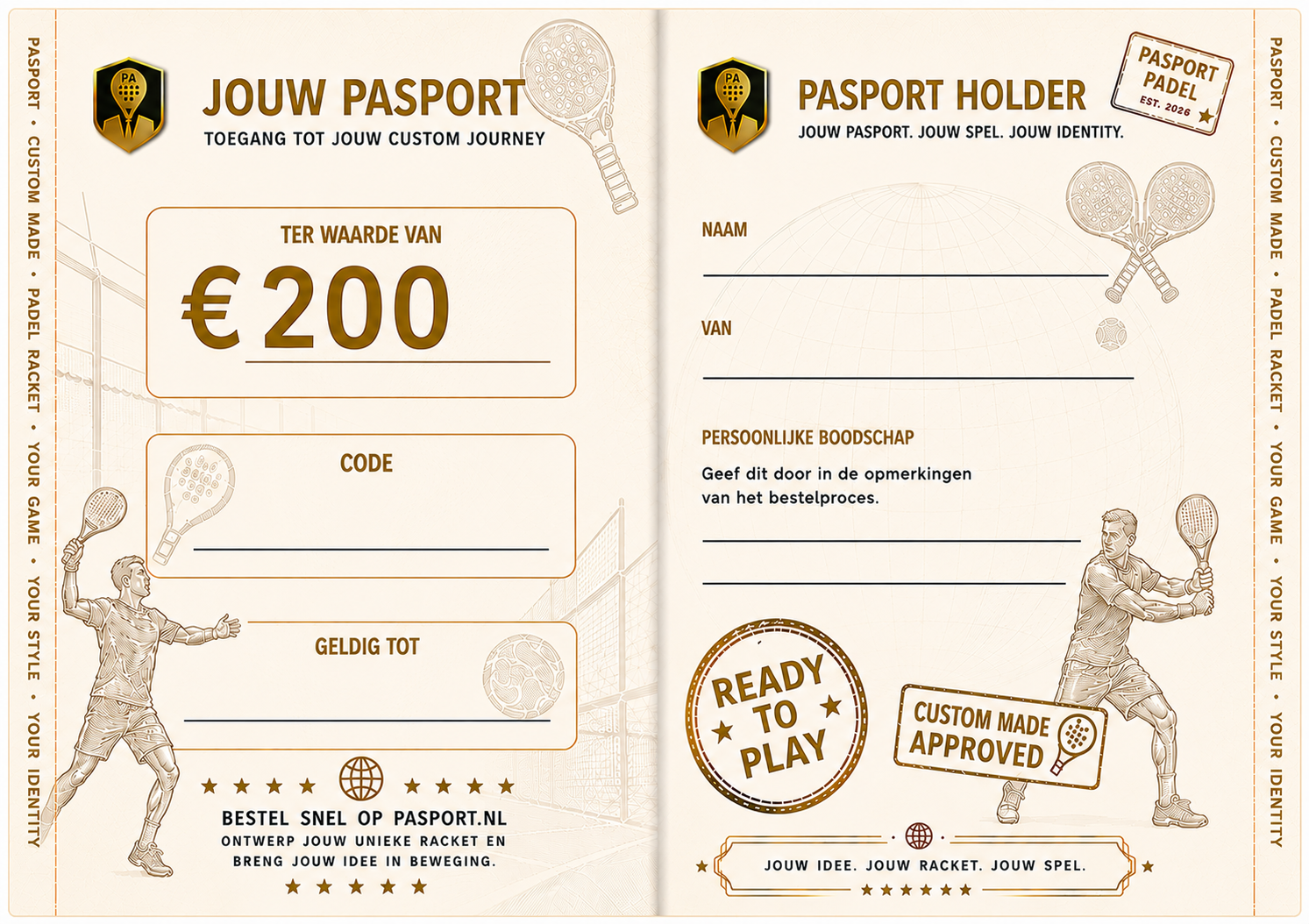 PA Sport cadeaubon