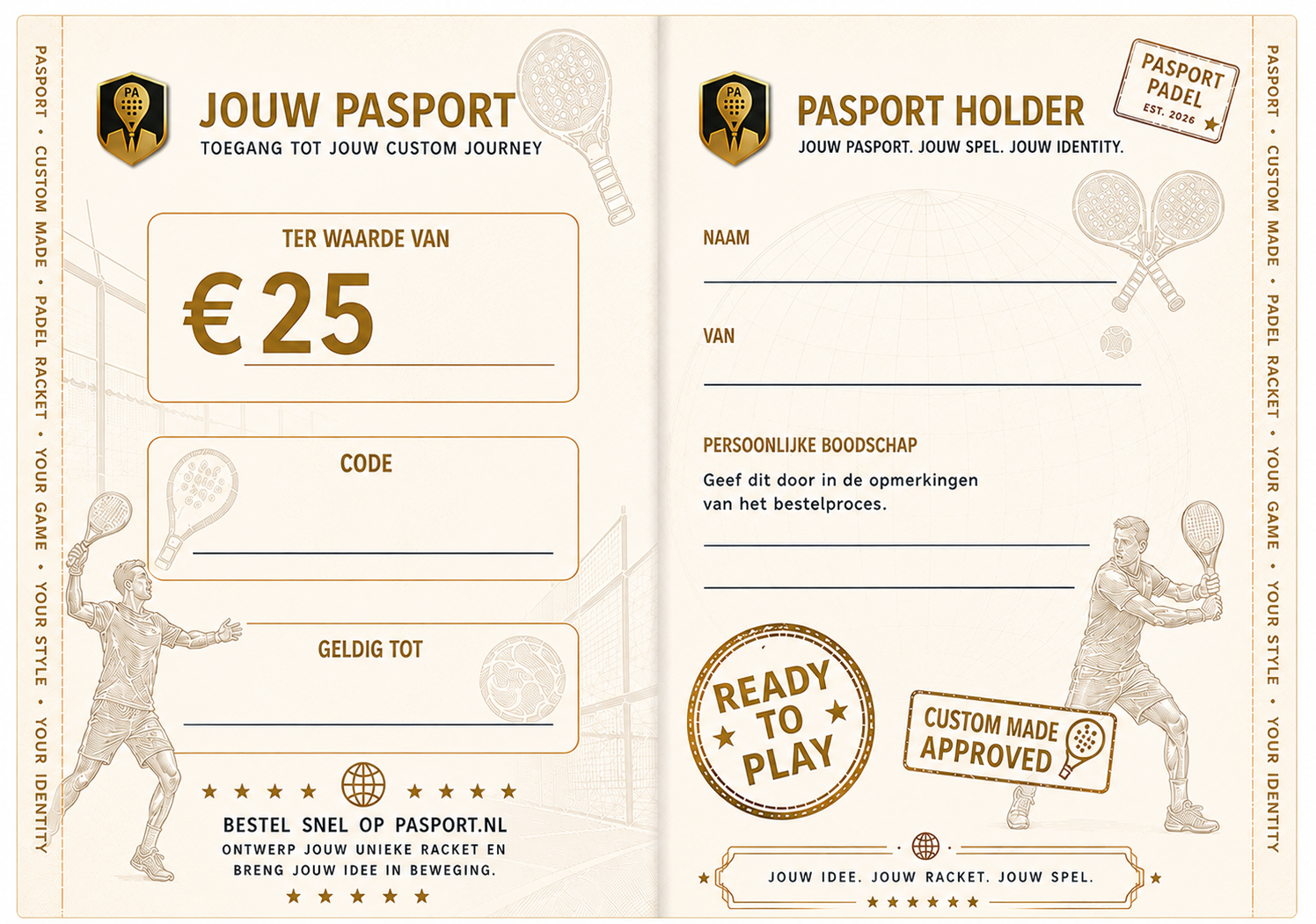 PA Sport cadeaubon